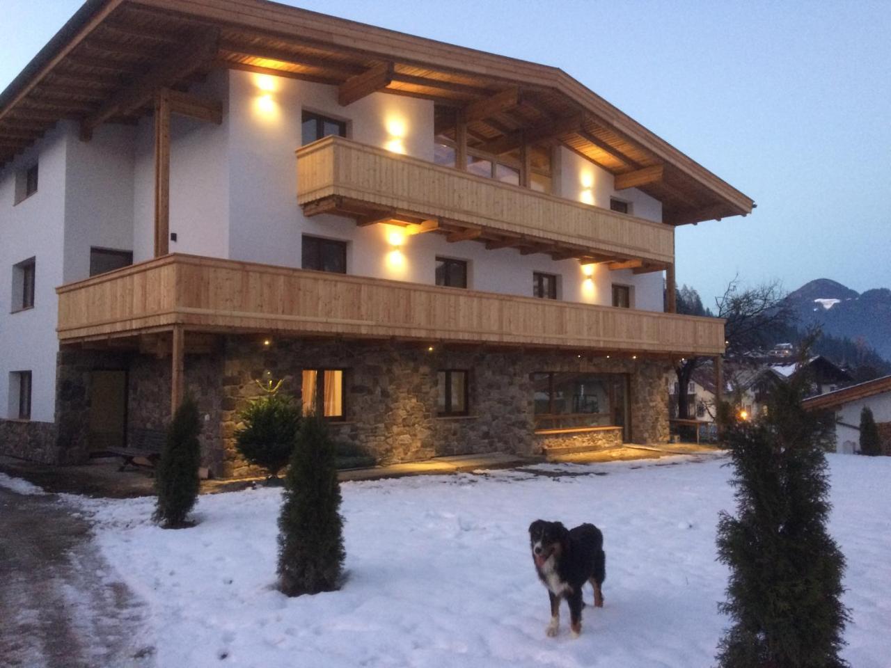 フューゲンBerghof Zillertalアパートメント エクステリア 写真